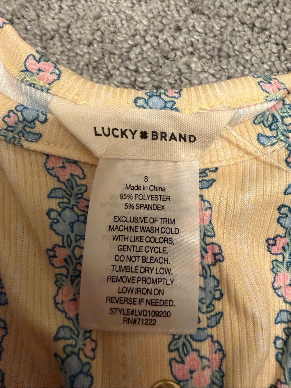 Lucky Brand 2-Piece Lounge Set – NWT Size Small - Picture 3 of 6